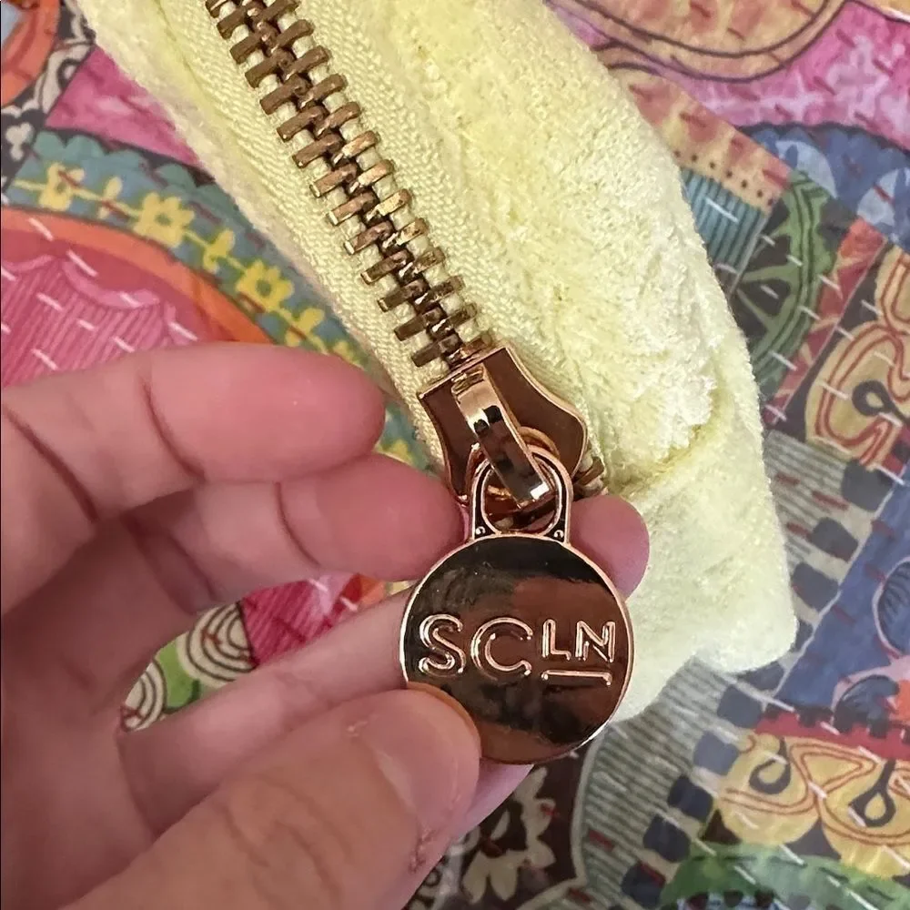 NWOT Stoney Clover Lane x Target Terry Palm Trees Embossed Pouch